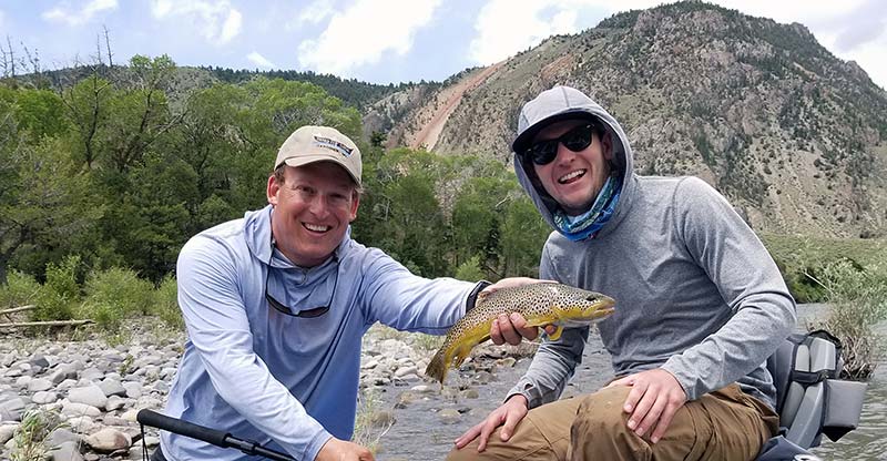Upper Yellowstone River brown trout
