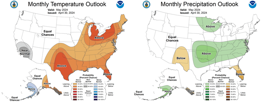 may 2024 climate outlook for usa