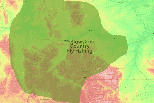 map showing YCFF operations area