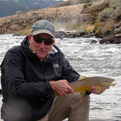photo demonstrates a multiday fishing trip with yellowstone country fly fishing